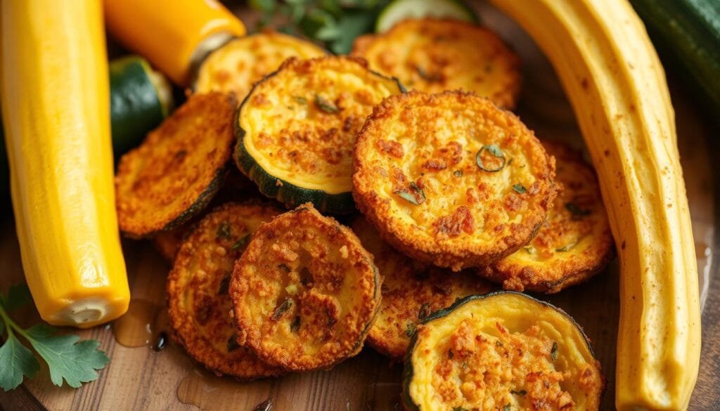 Crispy Squash Appetizer Coating Technique Crispy Squash Appetizer Coating Technique