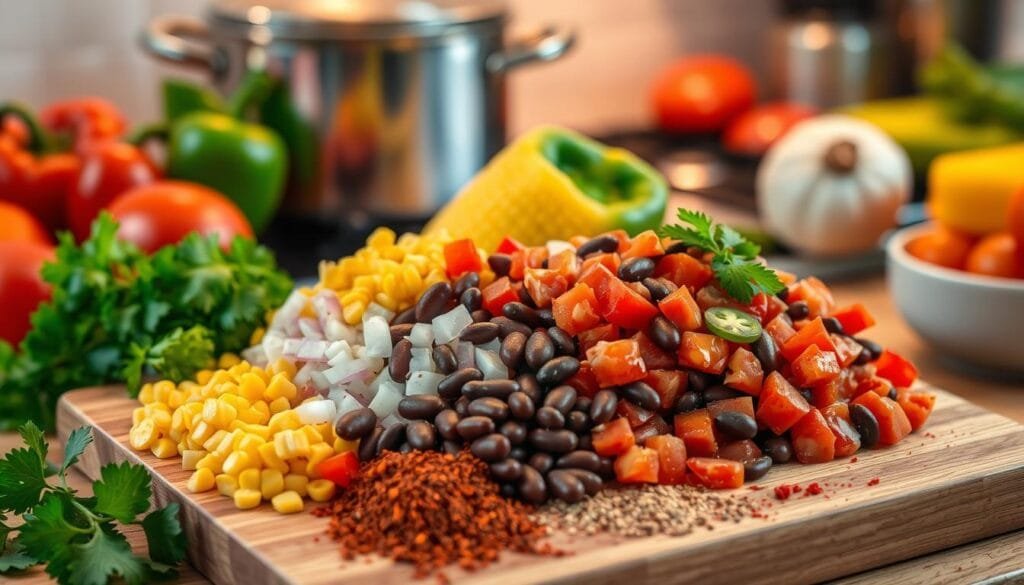 Taco Soup Base Ingredients Preparation Taco Soup Base Ingredients Preparation